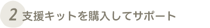 プロジェクト商品を支援してサポート